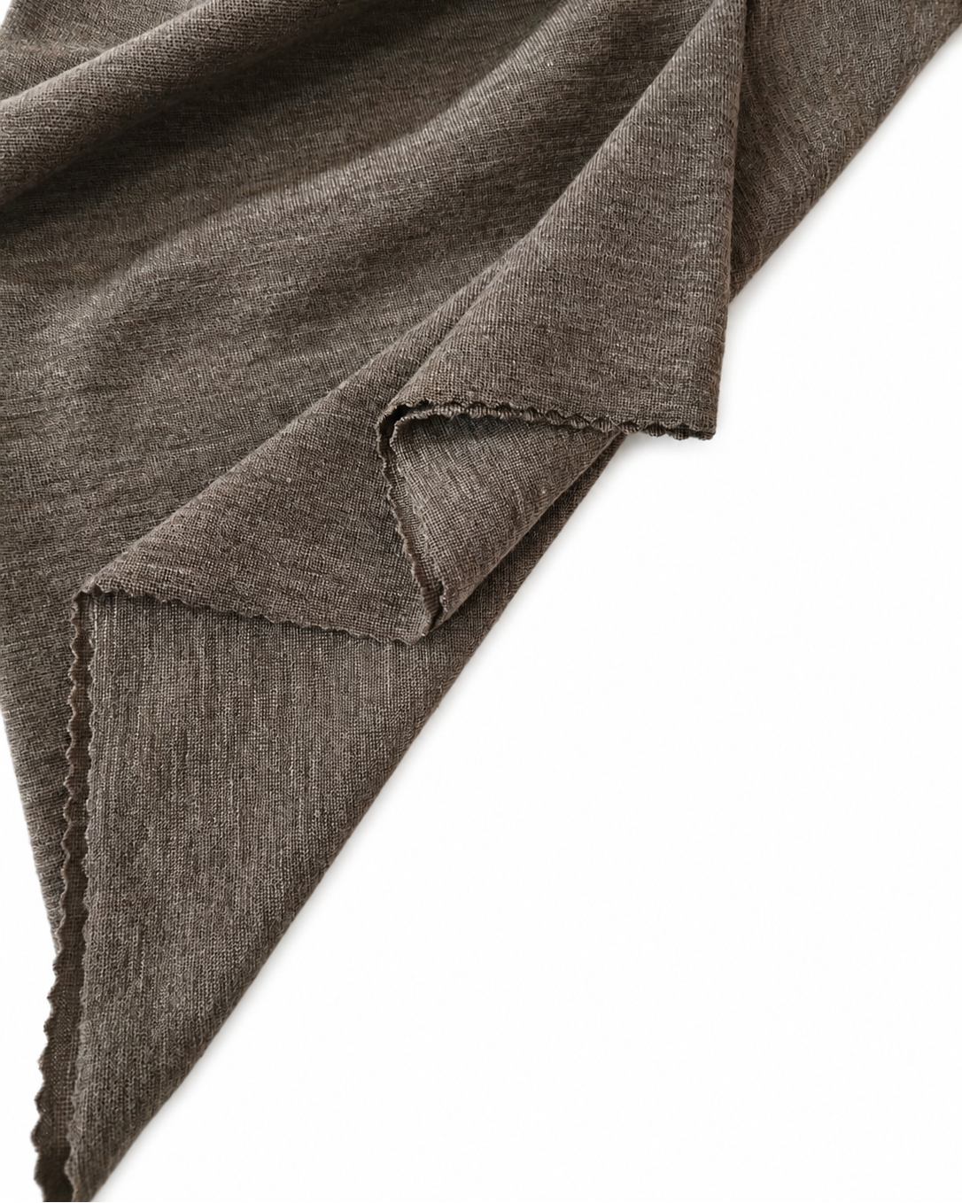 ŚCIĄGACZ RIB 1:1 MERINO GOTS 440 gsm - MEDIO BROWN 904