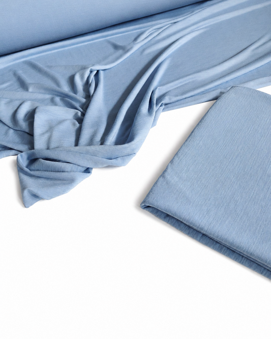 SINGLE JERSEY 100% MERINO JEANS 160 GSM Summer Wool