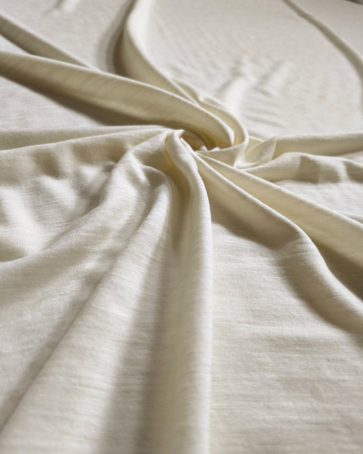 SINGLE JERSEY 100% MERINO ŚMIETANKA 160 GSM Summer Wool