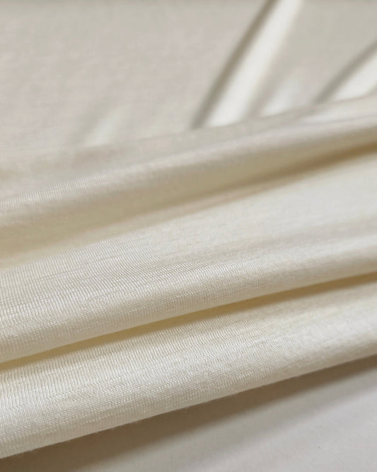 SINGLE JERSEY 100% MERINO ŚMIETANKA 160 GSM Summer Wool