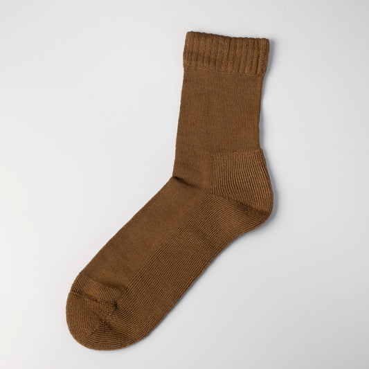 Socks 100% merino wool classic adult size 39/41 BROWN