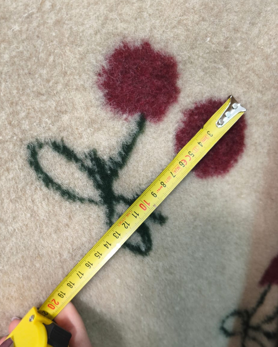 MERINO WOOL FUR FABRIC - LEOPARD - limited edition!