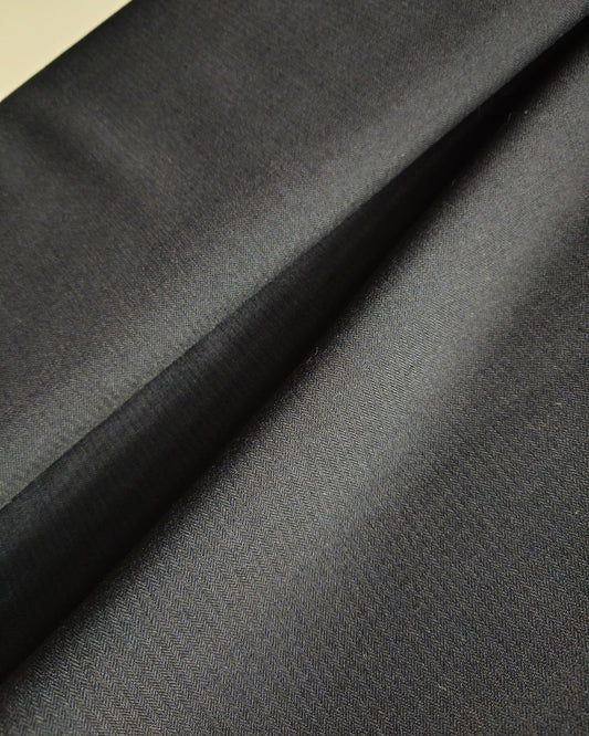 WOOL FABRIC BLACK - 625