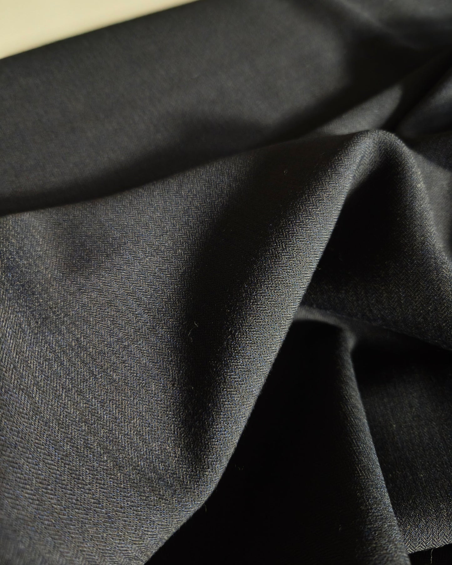 WOOL FABRIC BLACK - 625