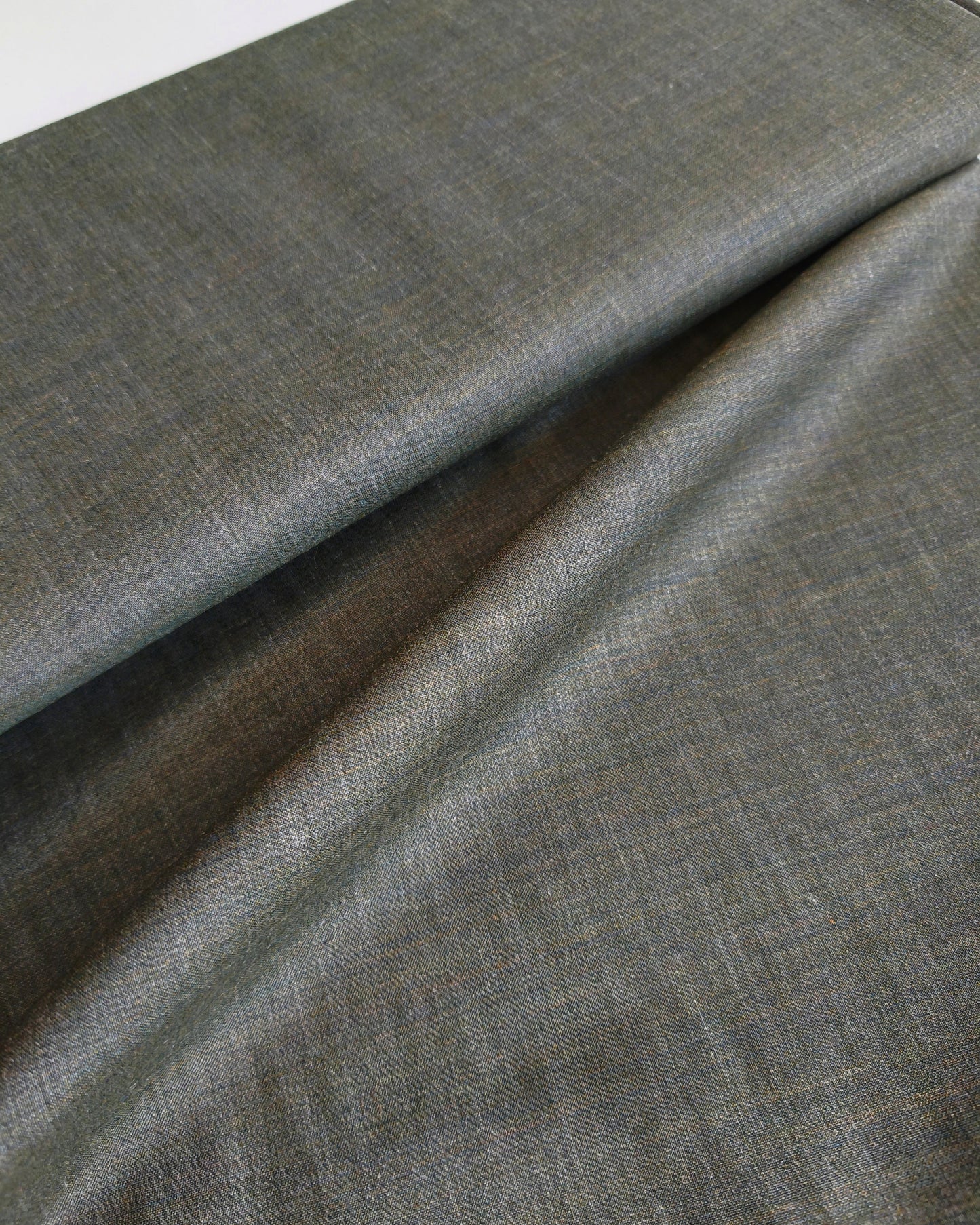 WOOL FABRIC GREEN - 636