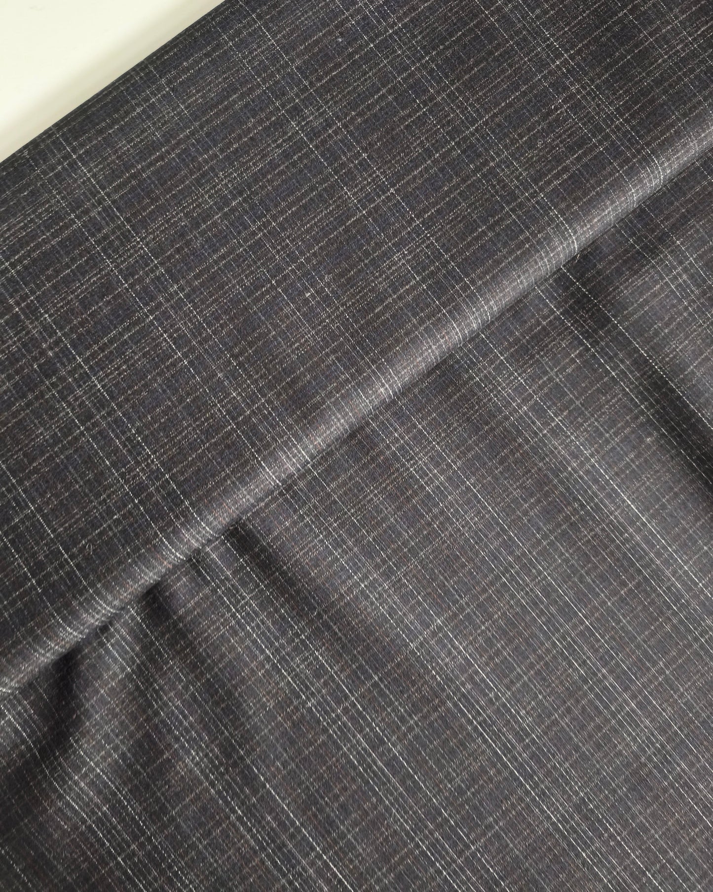 CHECKED WOOL FABRIC - 640