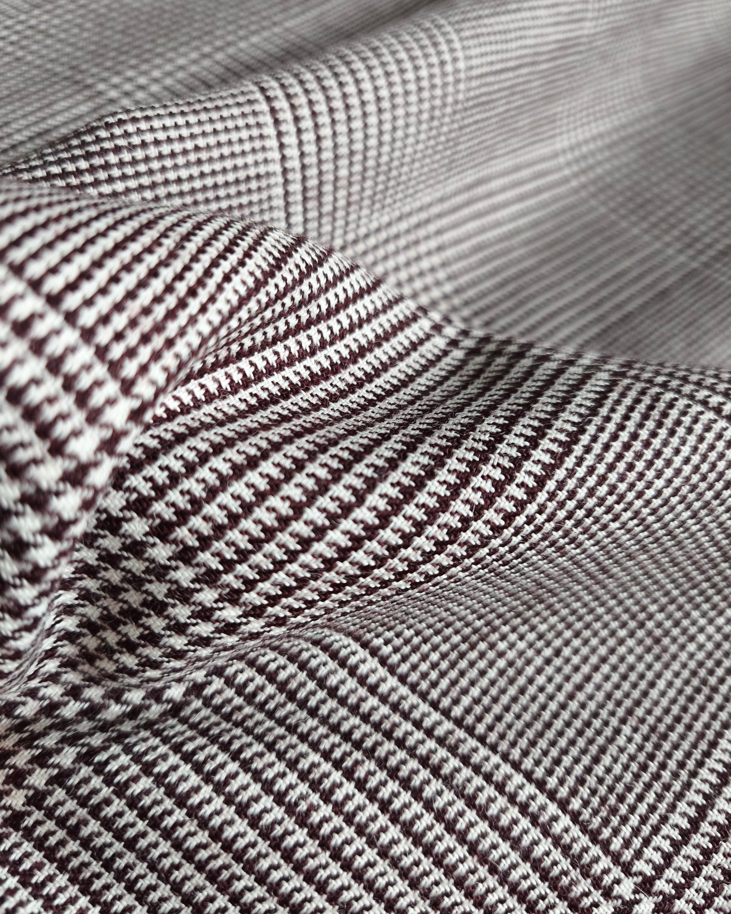WOOL CHECK FABRIC - 628