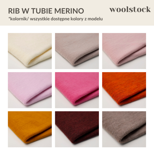 KOLORNIK - RIB W TUBIE MERINO