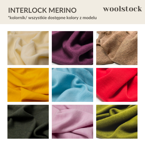 KOLORNIK - INTERLOCK MERINO