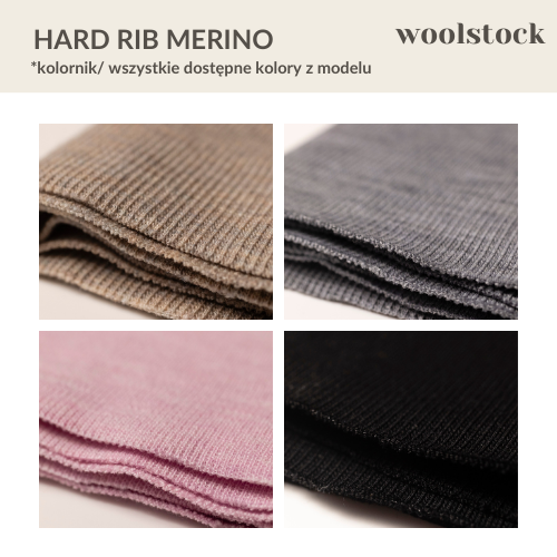 KOLORNIK - HARD RIB MERINO