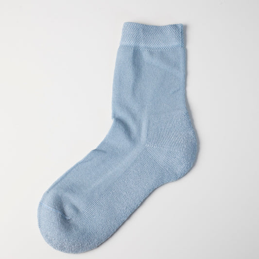 Socks 100% made of merino wool terry sporty junior size 28/34 BLUE